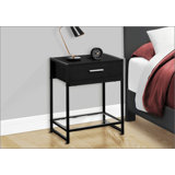 Side Table With Storage Drawer