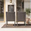Ensemble de 2 chaises d'extérieur en osier