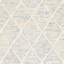 Tapis ivoire / crème touffeté à la main à motif géométrique Lynden-1940883803
