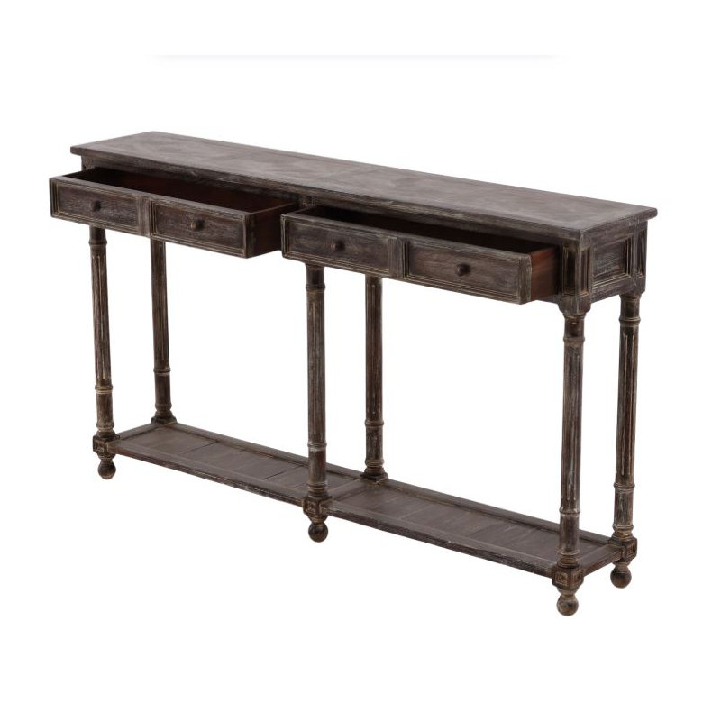 57.25'' W Solid Wood Console Table