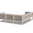 Deloris L-Shaped Acacia Patio Sectional with Cushions-664046244