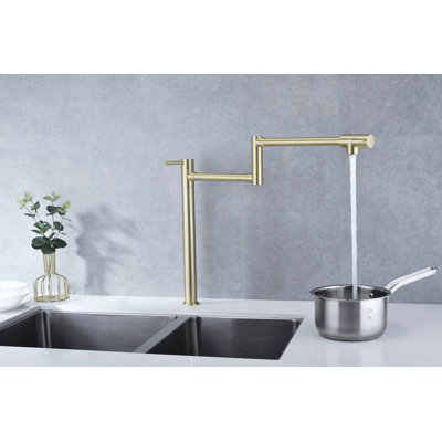 Pot Filler Faucet With Extension Shank