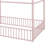 Full Size Metal Bed House Bed Frame with Fence, for Kids, Teens, Girls, Boys,Pink -1586927505-1578476326