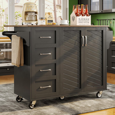 Wood Kitchen Island