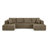 U Shape Modular Sectional Sofa-455363139