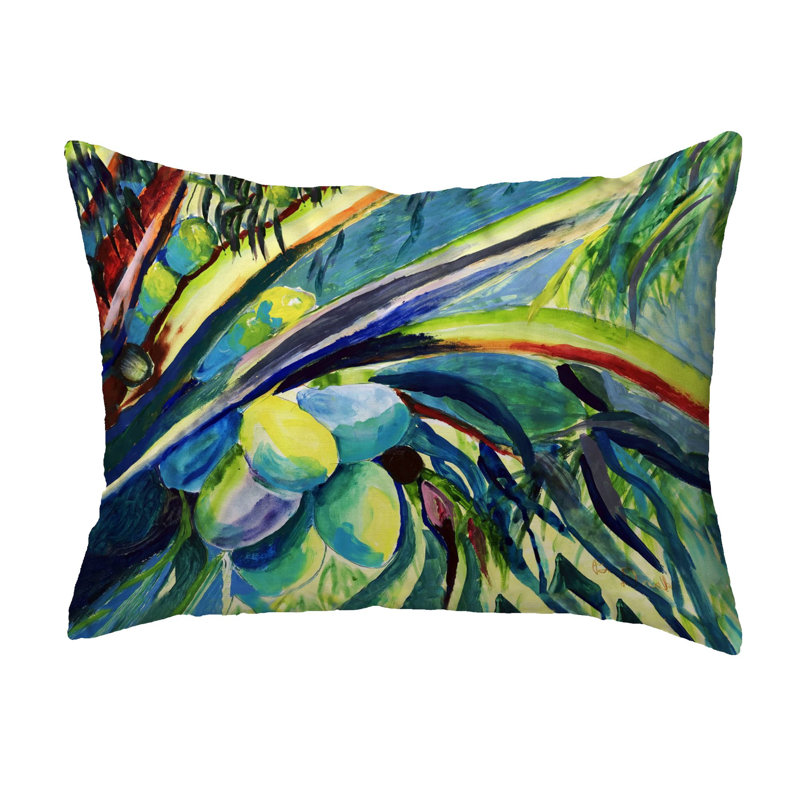 Coussin décoratif intérieur / extérieur rectangulaire