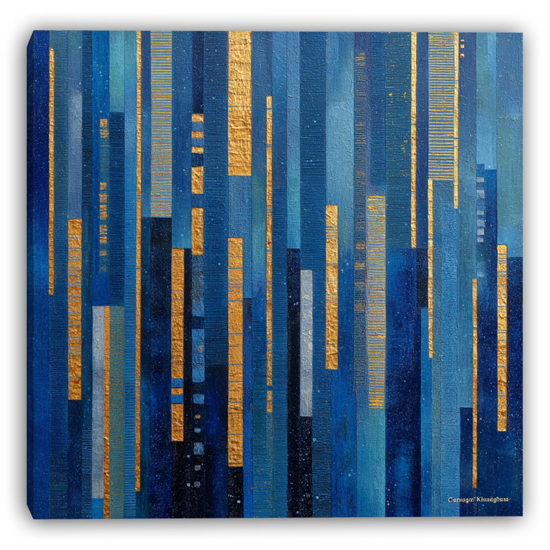 Art mural sur toile Midnight City Lights