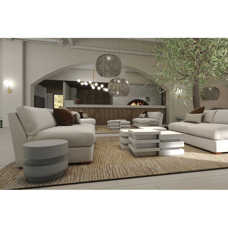 Provenance Signature Outdoor Round Side Table, Ore, Ore, 16"