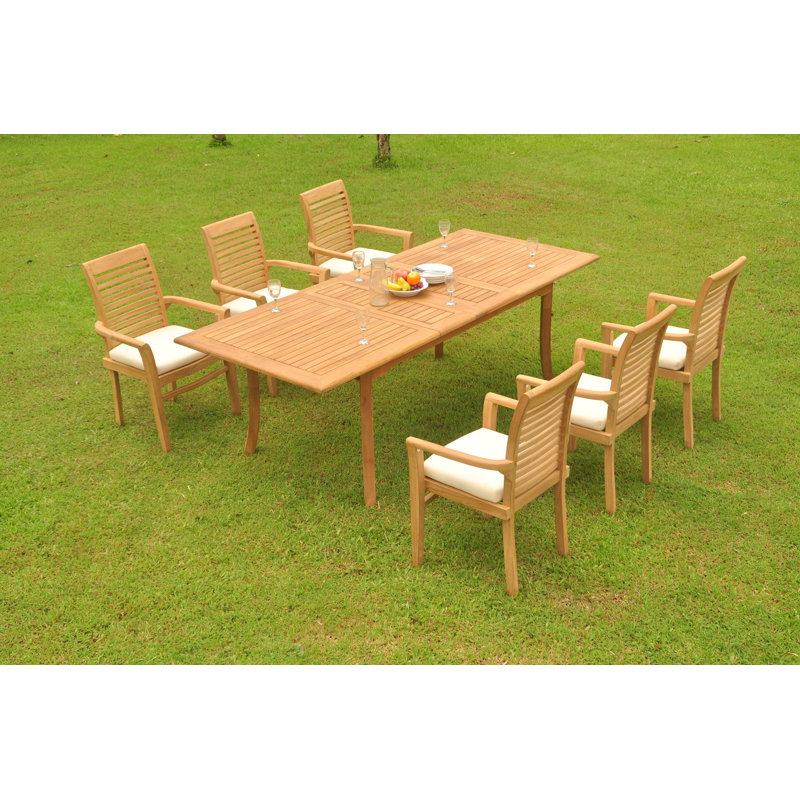 Ensemble de salle à manger Salvatore, 6, H 30,5 po x L 94 po x l 40 po