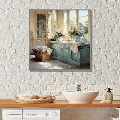 Laundry Room French Vintage I - Laundry Wall Art