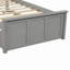 Lit plateforme avec lit gigogne et cadre-1834226206