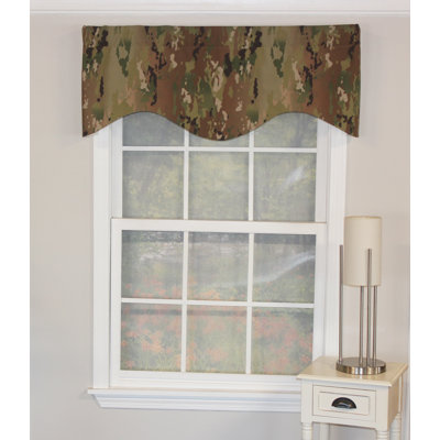 Cotton Scalloped Window Valance