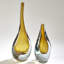 Stretched Neck Handmade Glass Table Vase