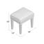 Tabouret de coiffeuse Bardwell-1053966013