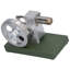 Bricolage modèle de moteur Stirling en alliage d'aluminium Combustion externe physique physique fournitures pédagogiques