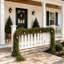 Guirlande de Noël artificielle cyprès-136403590-136403591