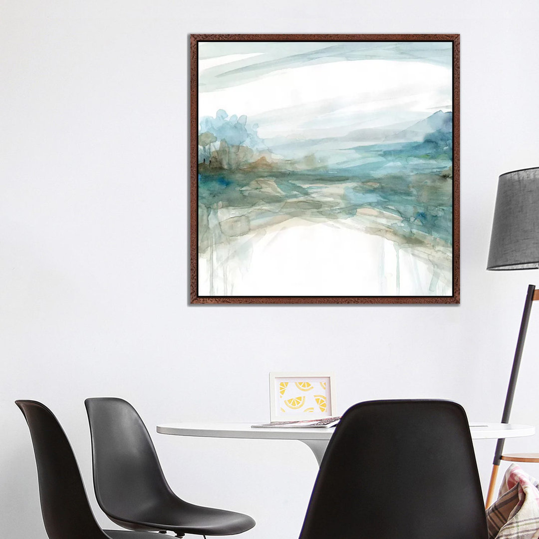 Shimmering Treeline II by Carol Robinson - Painting on Canvas