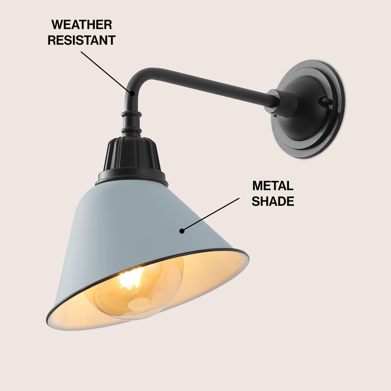 Mamora Wall Light, Matte Silver Blue