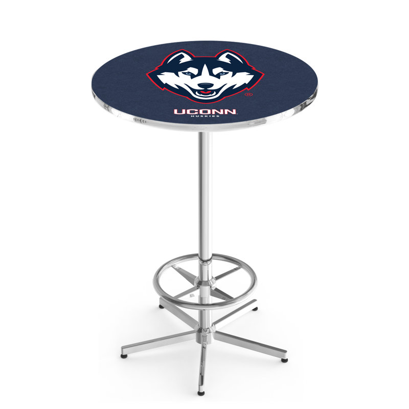 NCAA Round Dining Table, University of Connecticut