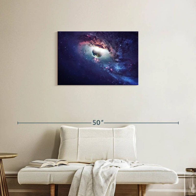 Oberle Earth Inside Nebula, 20" H x 30" W