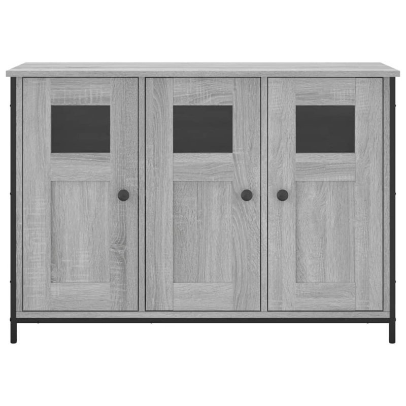 Iancarlo 100cm Sideboard, Grey Sonoma
