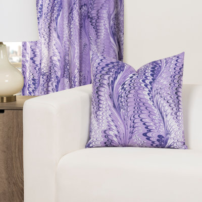 Landslide Geometric Throw Pillow