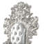 Chaise d'appoint capitonnée l 32 po