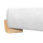 Elegant Boucle Bed, une pièce maîtresse de chambre à coucher luxueuse et confortable, pleine grandeur, blanc-345638699