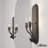 Merlin Aluminum Candle Wall Light-78567103
