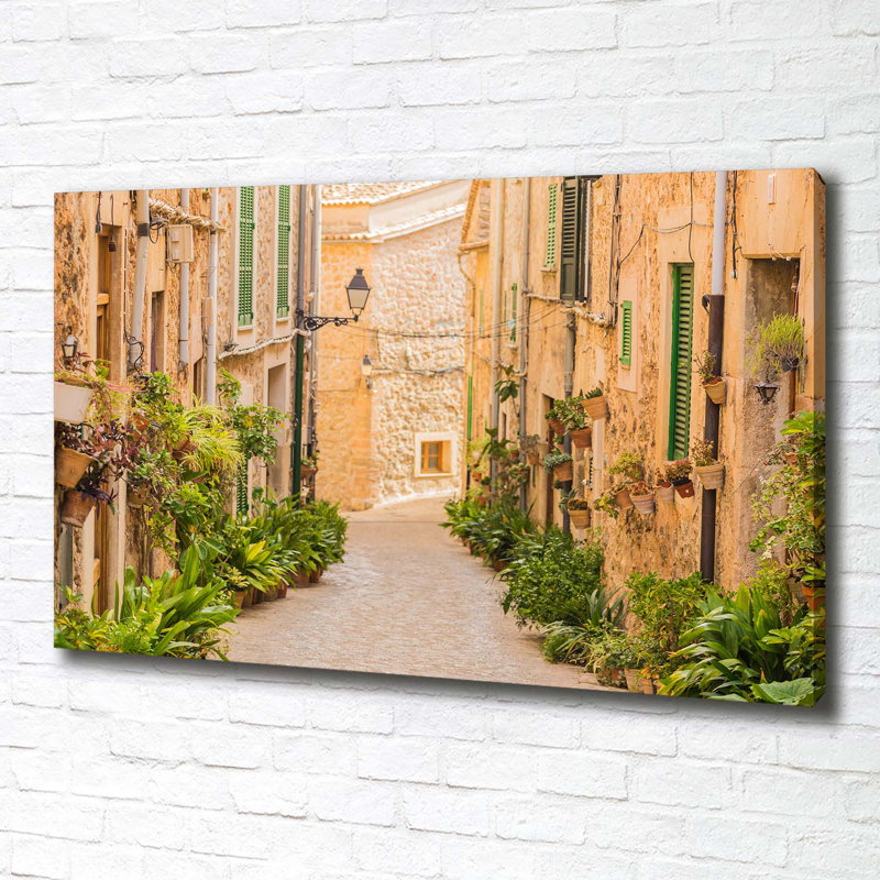 Historic Streets - Print, 70cm H x 100cm W x 2cm D, Canvas