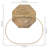 Bathroom Mango Wood Hand Towel Ring