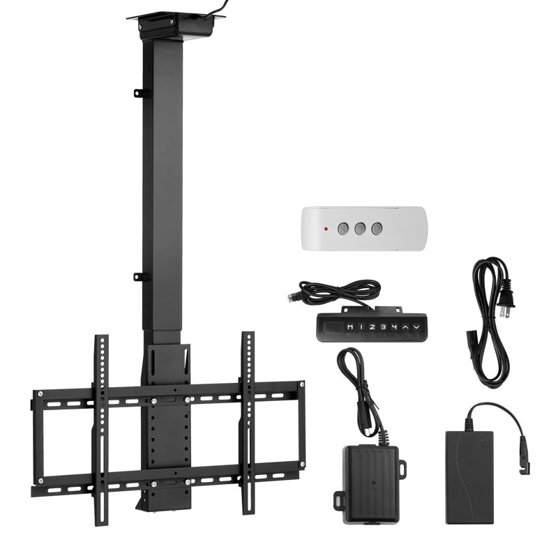 Motorized Ceiling TV Mount 32-55 in Screen Electric Adjustable TV Mount