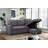 84"W Reversible Sleeper Sectional Sofa With Storage Chaise, Usb Charging Ports And Pocket-789749400