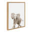 «Baby Elephant Walk» par Amy Peterson, reproduction d'art sur toile encadrée-1205405276