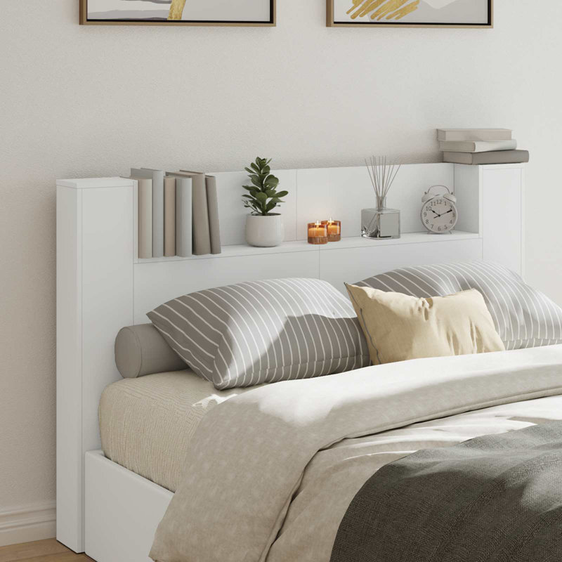 Headboard, European Kingsize (160 x 200 cm), White