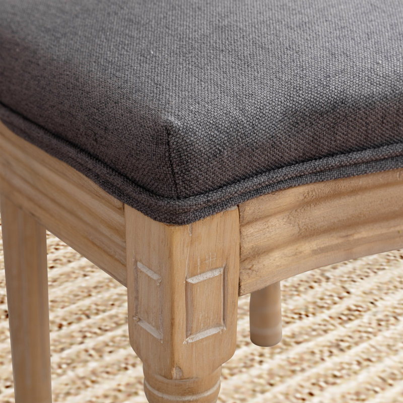 Claraville 19.7'' H Upholstered Side Chair, Gray