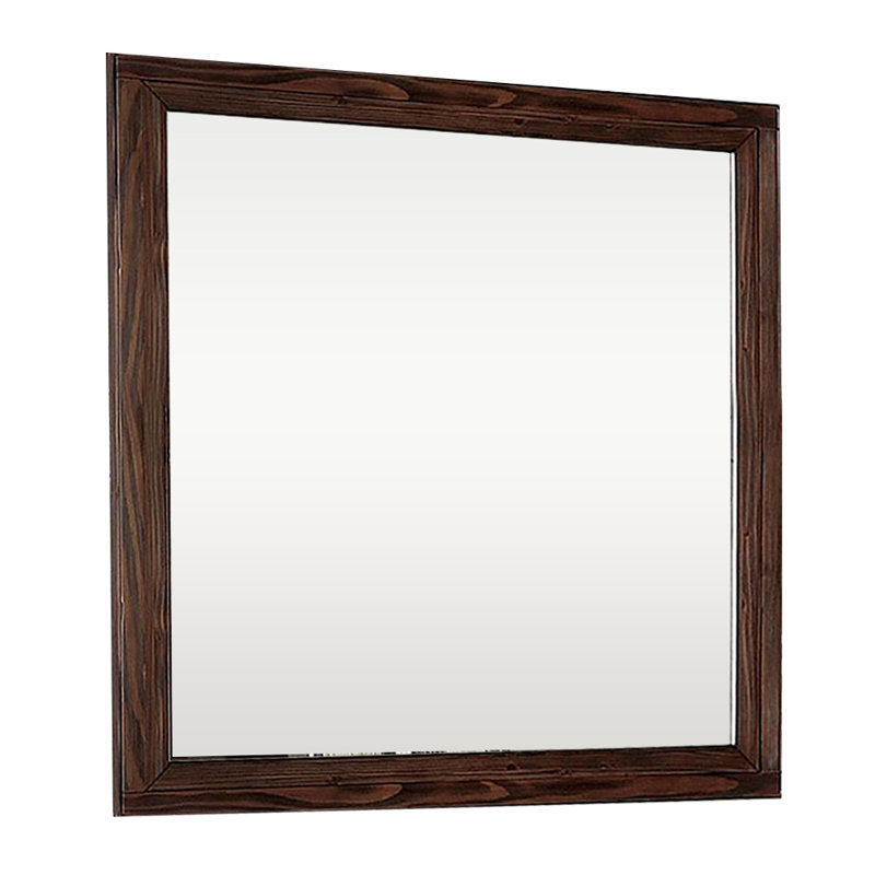 Miroir de commode Caitlyn, Chêne