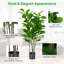 140cm Faux Moss Tree in Pot