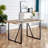 Industrial Rectangular MDF Dining Table For 4-6 People(Only Table)-1394105899