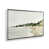 Cadre flottant en chrome poli