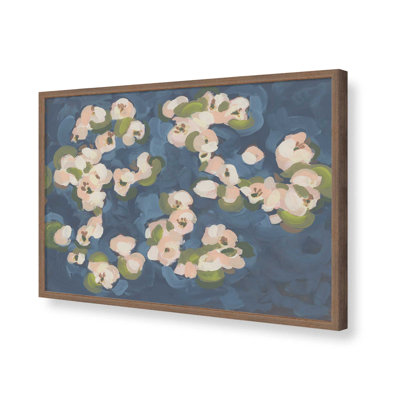 «Petals in the Water I» par June Erica Vess, reproduction d'art