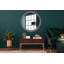 Huldar Glass Flat Wall Mirror