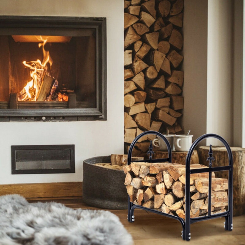 Support de rangement en bois robuste pour l'extérieur
