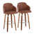 Camel/Faux Leather