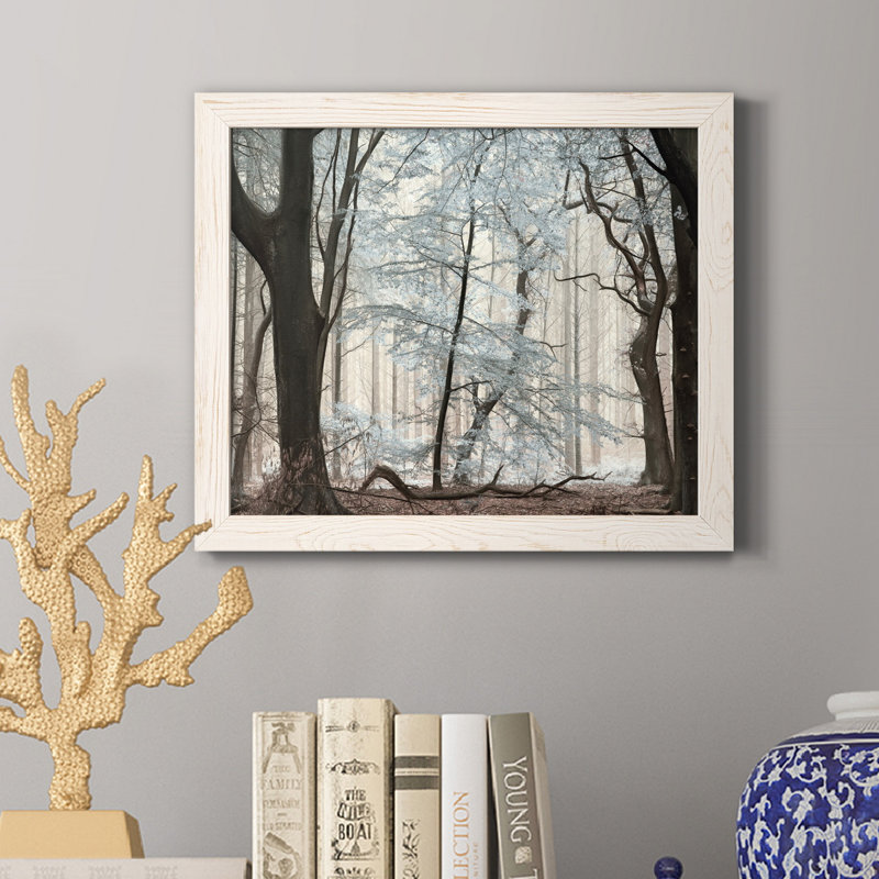Silverwood - Reproduction d'art graphique sur toile encadrée, H 24 po x l 18 po x P 1,5 po, Blanc