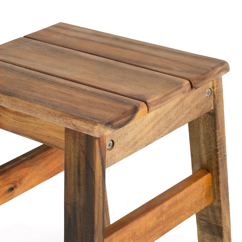 Ensemble de 2 tabourets d'extérieur Acadia