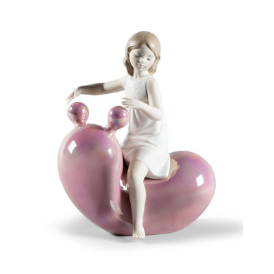 My Seesaw Balloon Girl Figurine