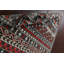 Tapis oriental tribal à motif géométrique abstrait 8 x 10