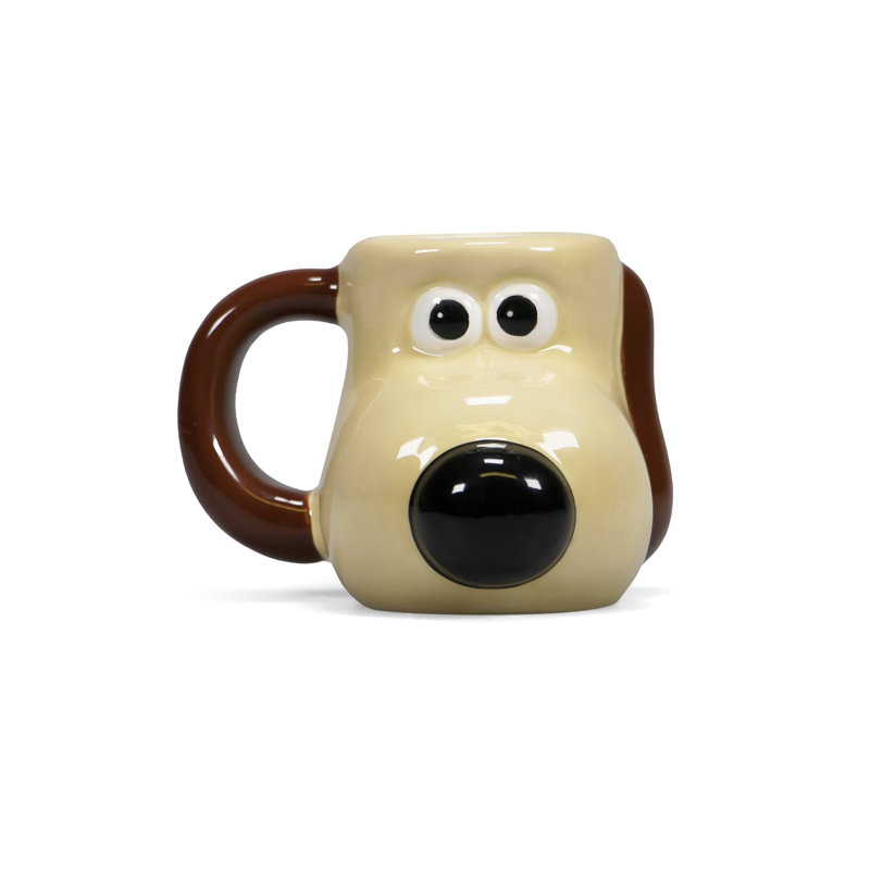 Mug Shaped Boxed - Wallace & Gromit (Gromit), 220ml
