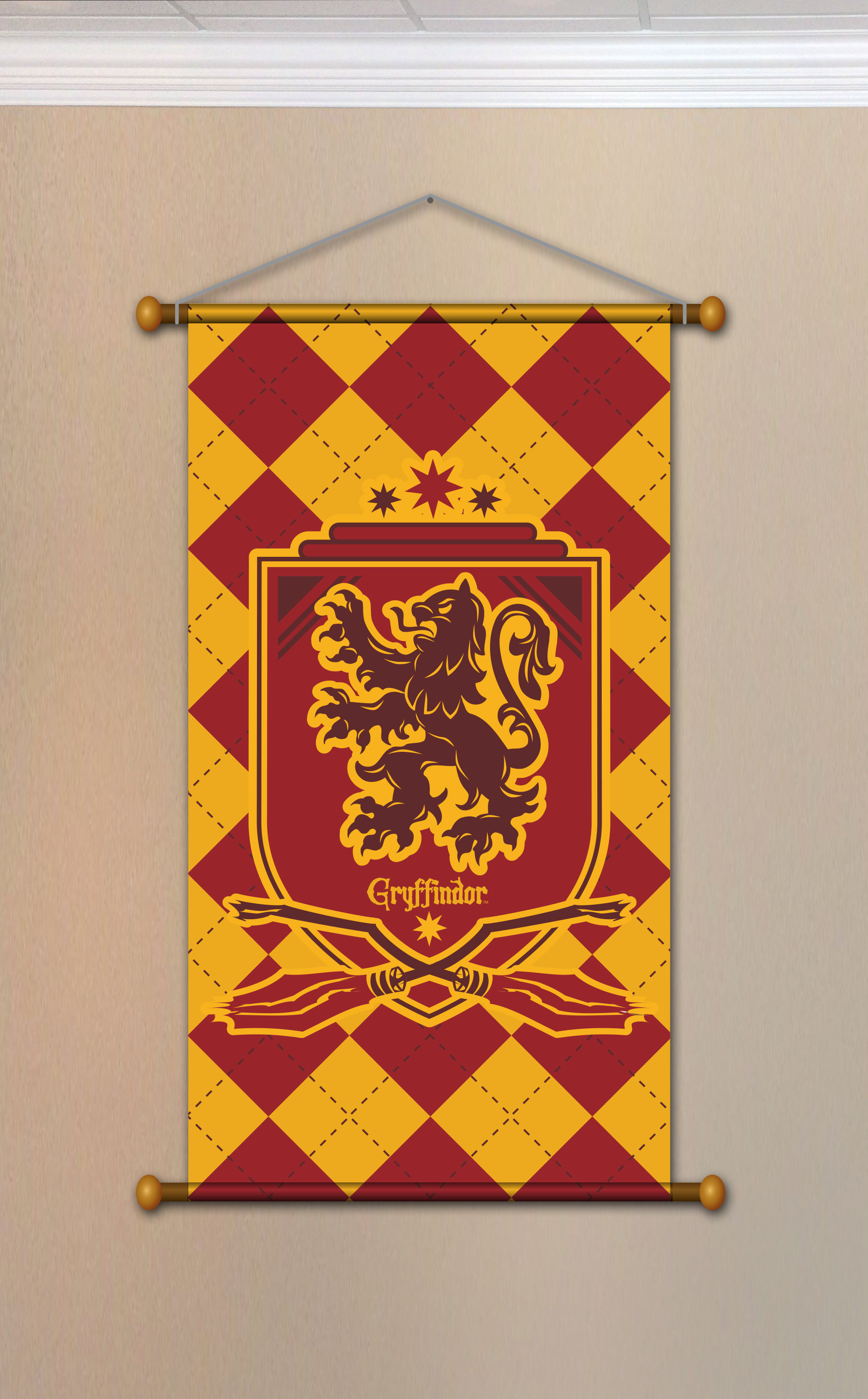 Harry Potter Inspired House Banner Shower Curtain